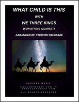 What Child Is This with We Three Kings (for String Quartet) P.O.D. cover